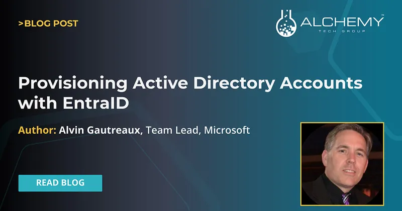 Provisioning Active Directory Accounts with EntraID