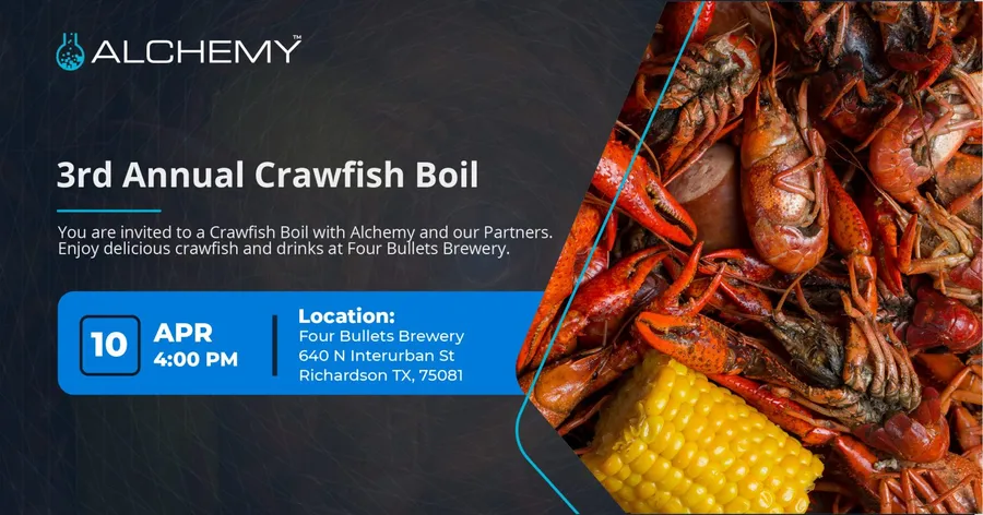 Alchemy's Crawfish Boil - Dallas