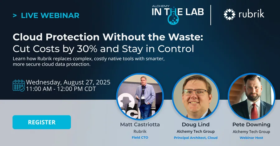 In The Lab Webinar: Cloud Protection Without the Waste