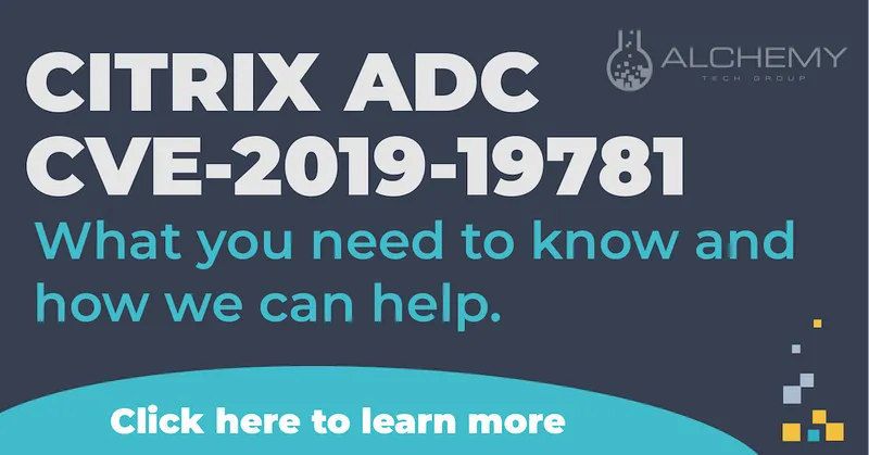 Citrix ADC CVE-2019-19781 Vulnerability