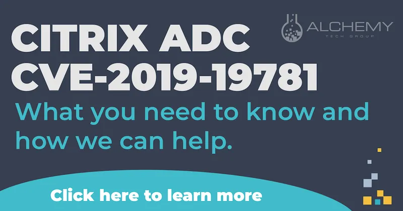 Citrix ADC CVE-2019-19781 Vulnerability