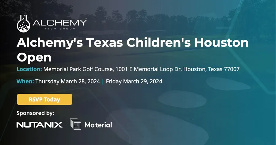 Alchemy's Texas Children's Houston Open