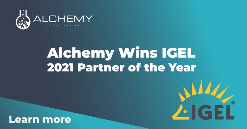 Alchemy Wins IGEL Partner of the Year