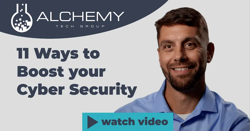 11 Ways to Boost Your Cyber Security Video