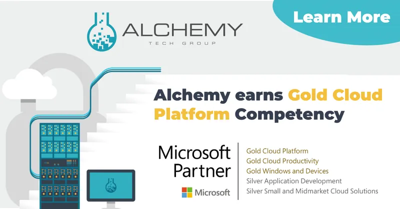 Alchemy Earns Microsoft Gold Cloud Platform Competency