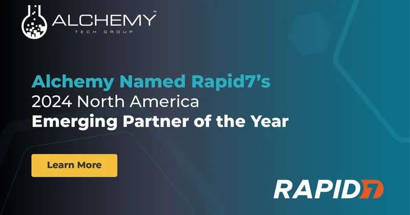 Alchemy Technology Group Named a Rapid7 2024 Partner Of The Year