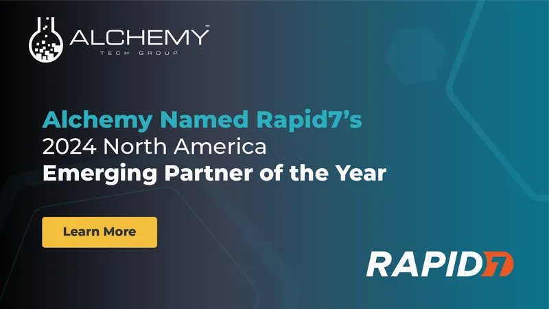 Alchemy Technology Group Named a Rapid7 2024 Partner Of The Year
