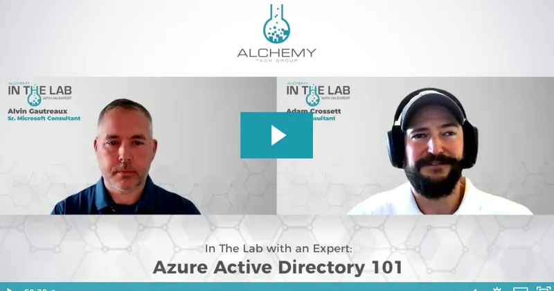In The Lab with an Expert: Azure Active Directory 101