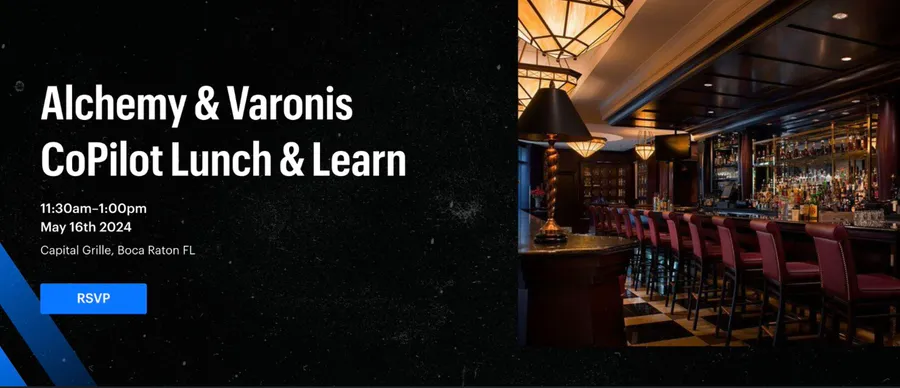 Alchemy and Varonis CoPilot Lunch & Learn