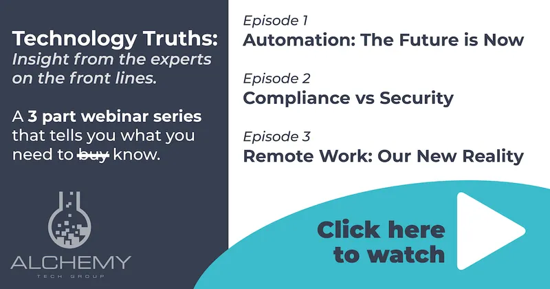Technology Truths: Insight from the Experts on the Front Lines Webinar Series
