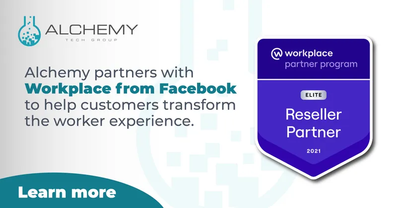 Alchemy partners with Workplace from Meta to help customers transform the worker experience.