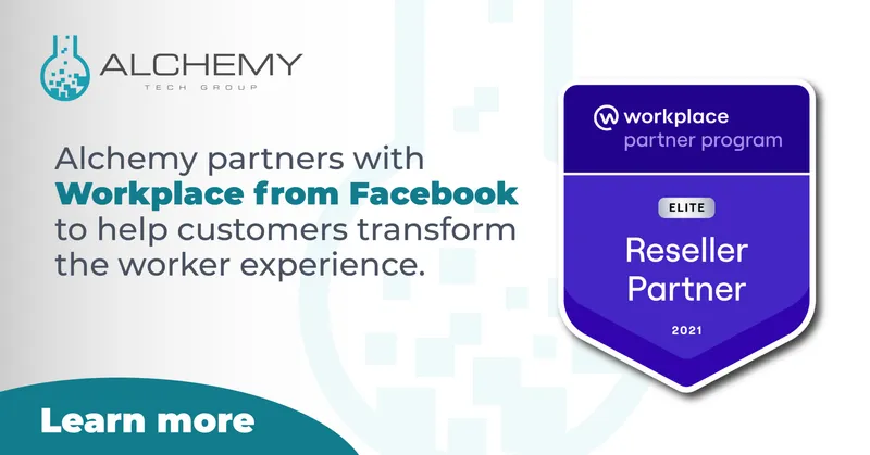 Alchemy partners with Workplace from Meta to help customers transform the worker experience.