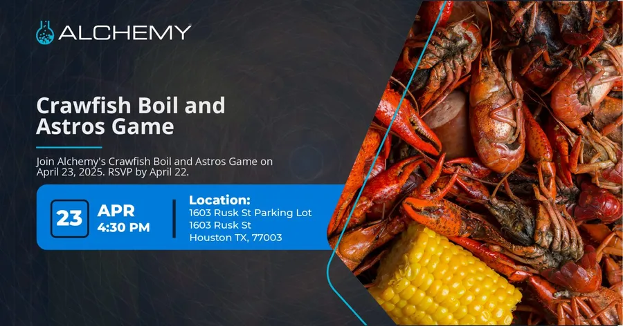 Alchemy's Crawfish Boil - Houston 