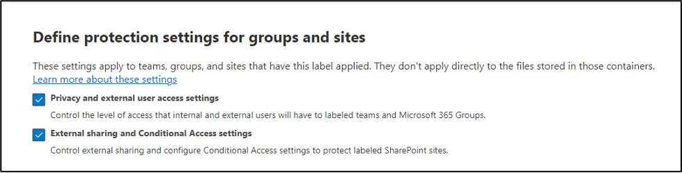 Configure Sensitivity Levels Step 2 -Assigning Labels to SPO, Teams, and Meetings
