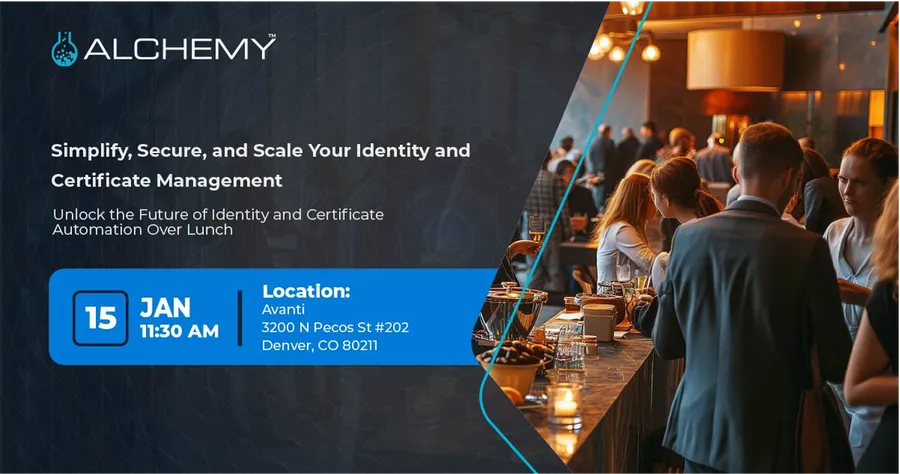 Alchemy and CyberArk Lunch and Learn