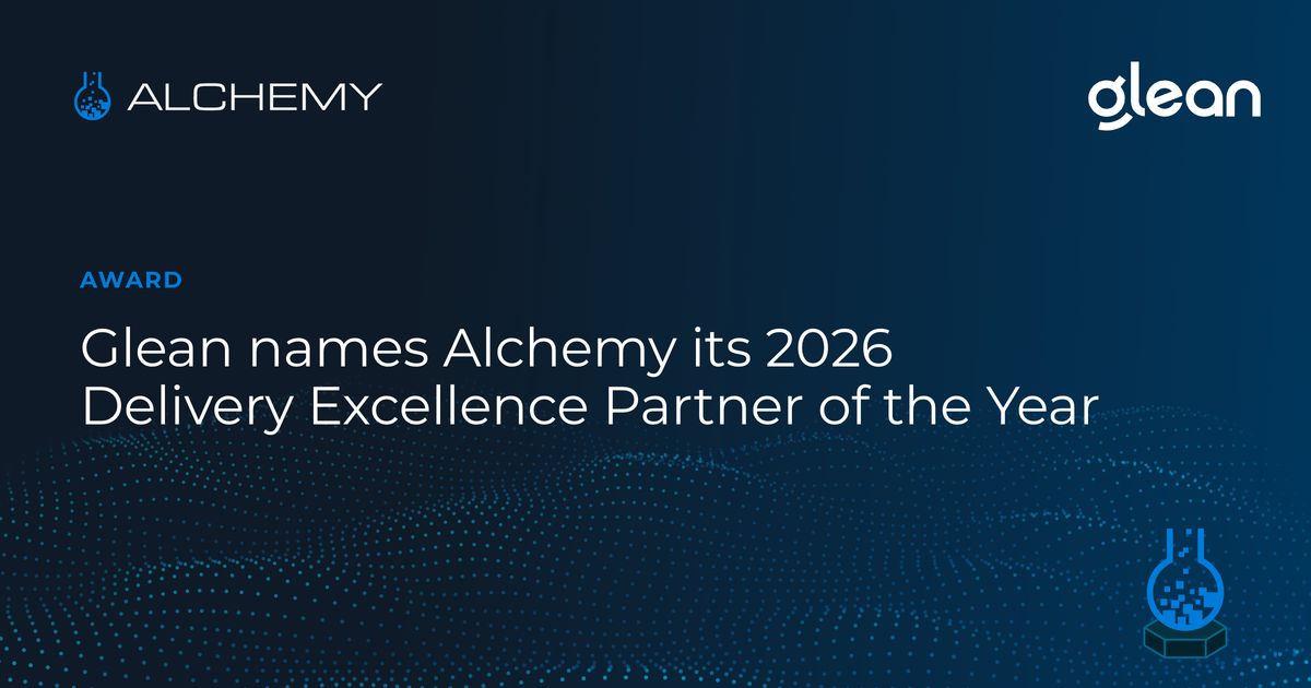 Alchemy Technology Group Named Glean’s 2026 Delivery Excellence Partner of the Year