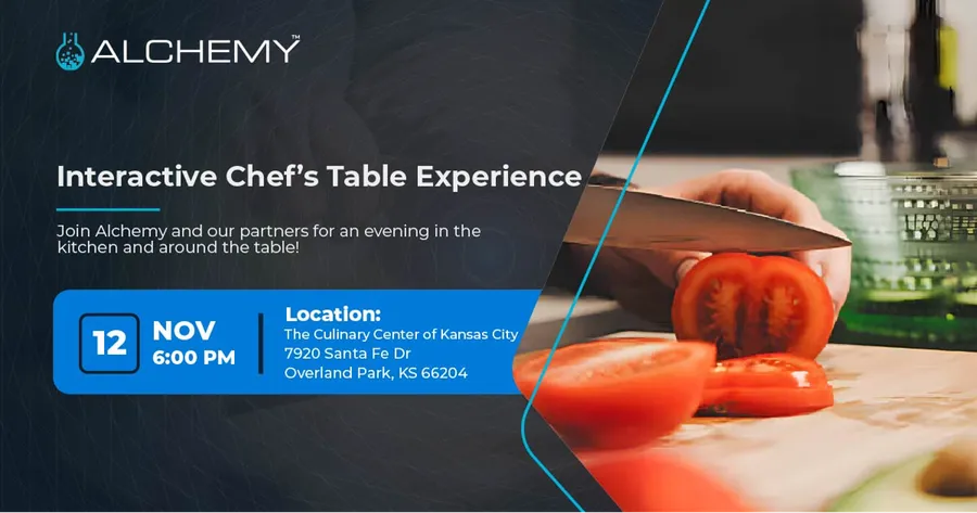 Alchemy’s Interactive Chef’s Table Experience