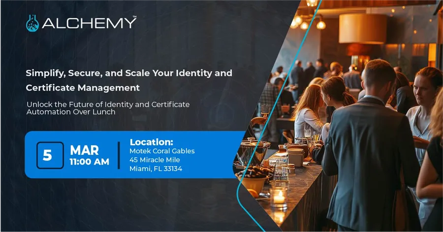 Alchemy and CyberArk Lunch and Learn