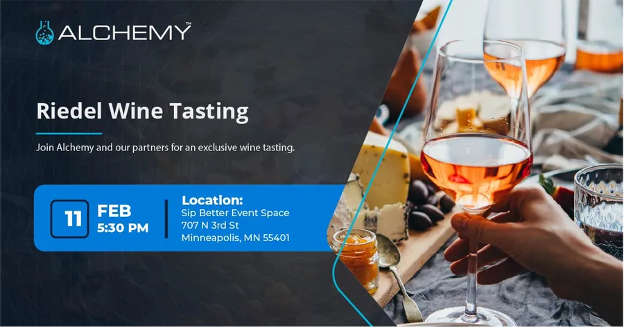 Alchemy’s Riedel Wine Tasting