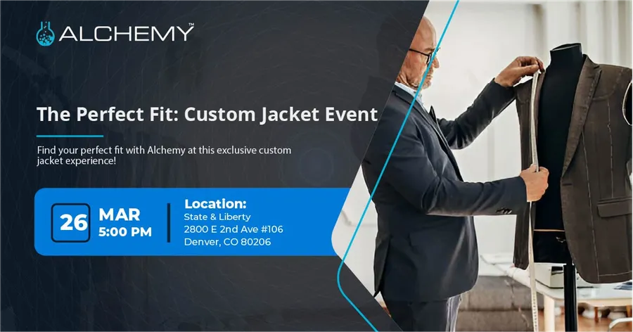 Alchemy’s The Perfect Fit: Custom Jacket Event